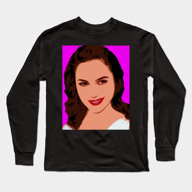 gal gadot Long Sleeve T-Shirt by oryan80